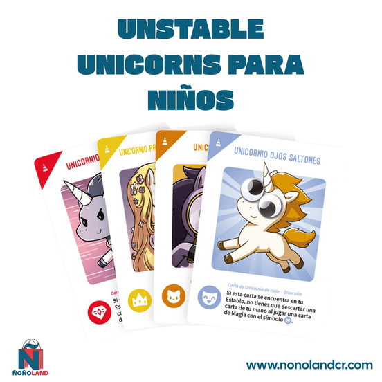 Unstable Unicorns para Niños (Idioma: Inglés y Español) - ÑoñolandCR