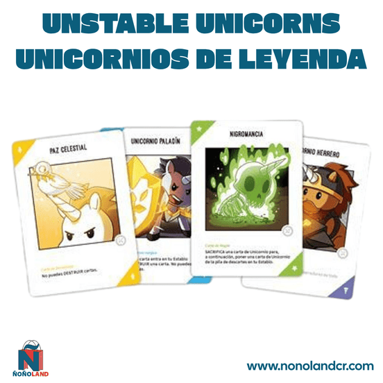 Unstable Unicorns Unicornios de Leyenda (Idioma: Inglés y Español) - ÑoñolandCR