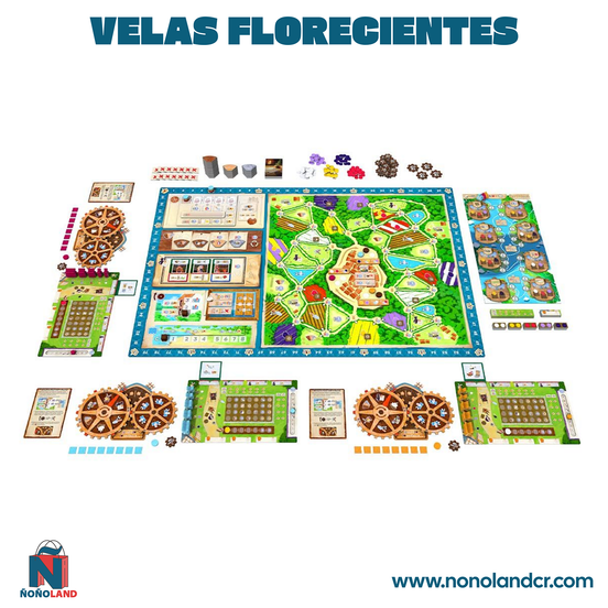Velas Florecientes: El Valle de los Molinos (Idioma: Español) - ÑoñolandCR