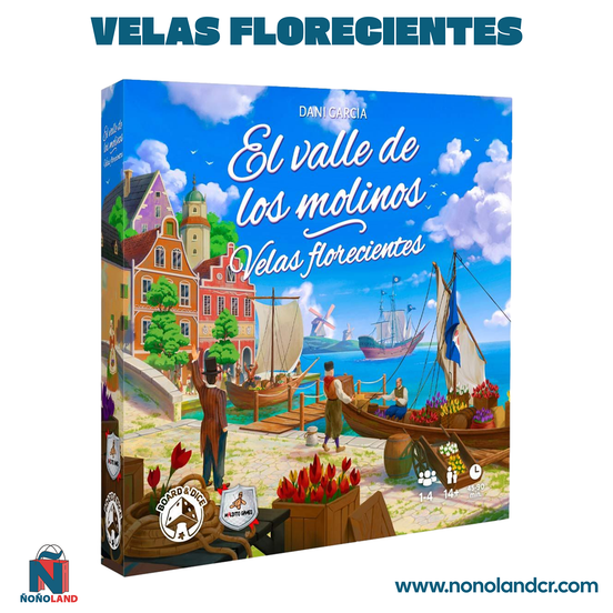 Velas Florecientes: El Valle de los Molinos (Idioma: Español) - ÑoñolandCR