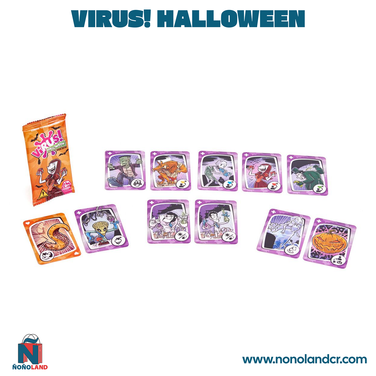 Virus! Halloween (Idioma: Inglés y Español) - ÑoñolandCR