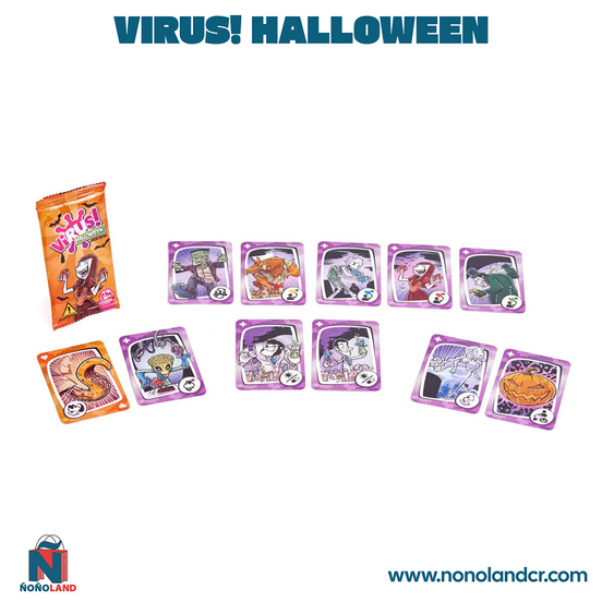 Virus! Halloween (Idioma: Inglés y Español) - ÑoñolandCR