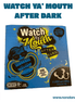 Watch Ya' Mouth After Dark (Idioma: Inglés) - ÑoñolandCR