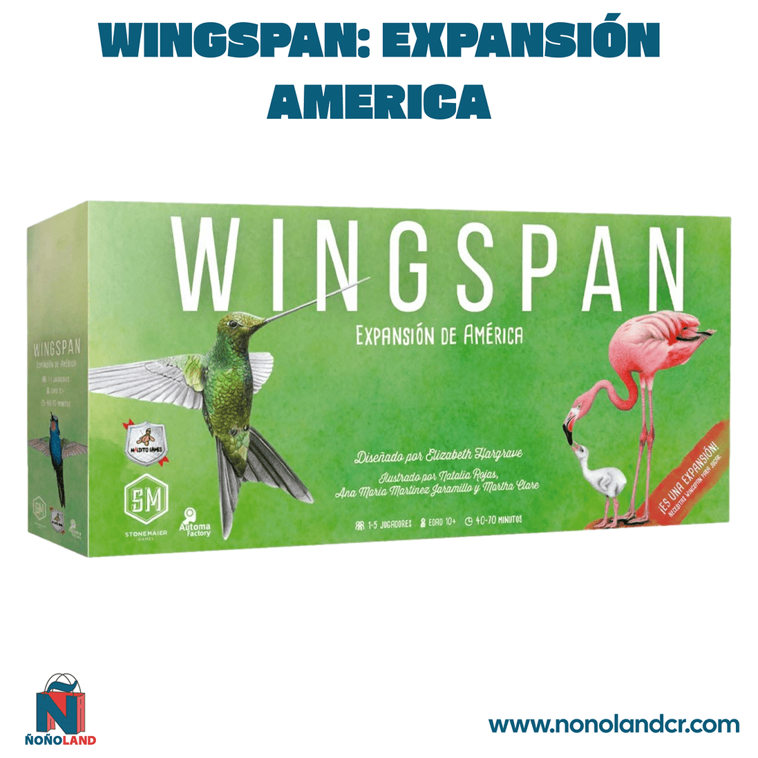 Wingspan: Expansión America (Idioma: Español) - ÑoñolandCR