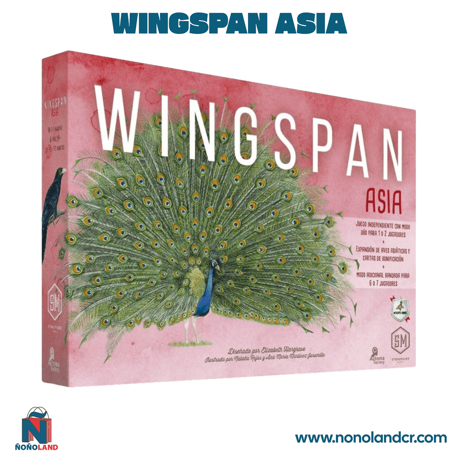 Wingspan: Expansión Asia (Idioma: Español) - ÑoñolandCR