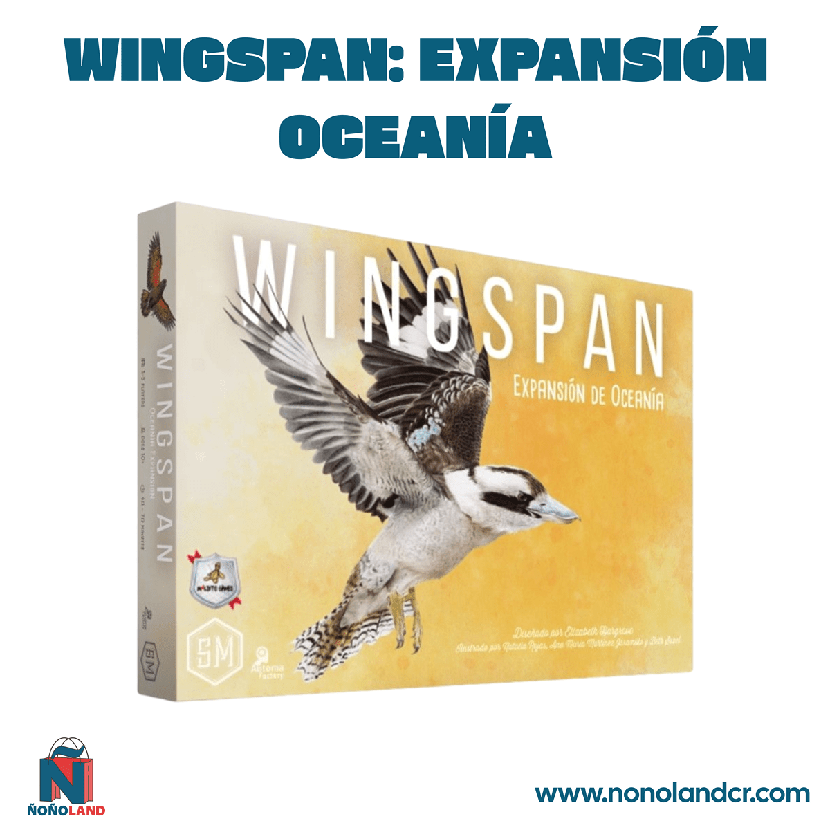 Wingspan: Expansión Oceanía (Idioma: Español) - ÑoñolandCR
