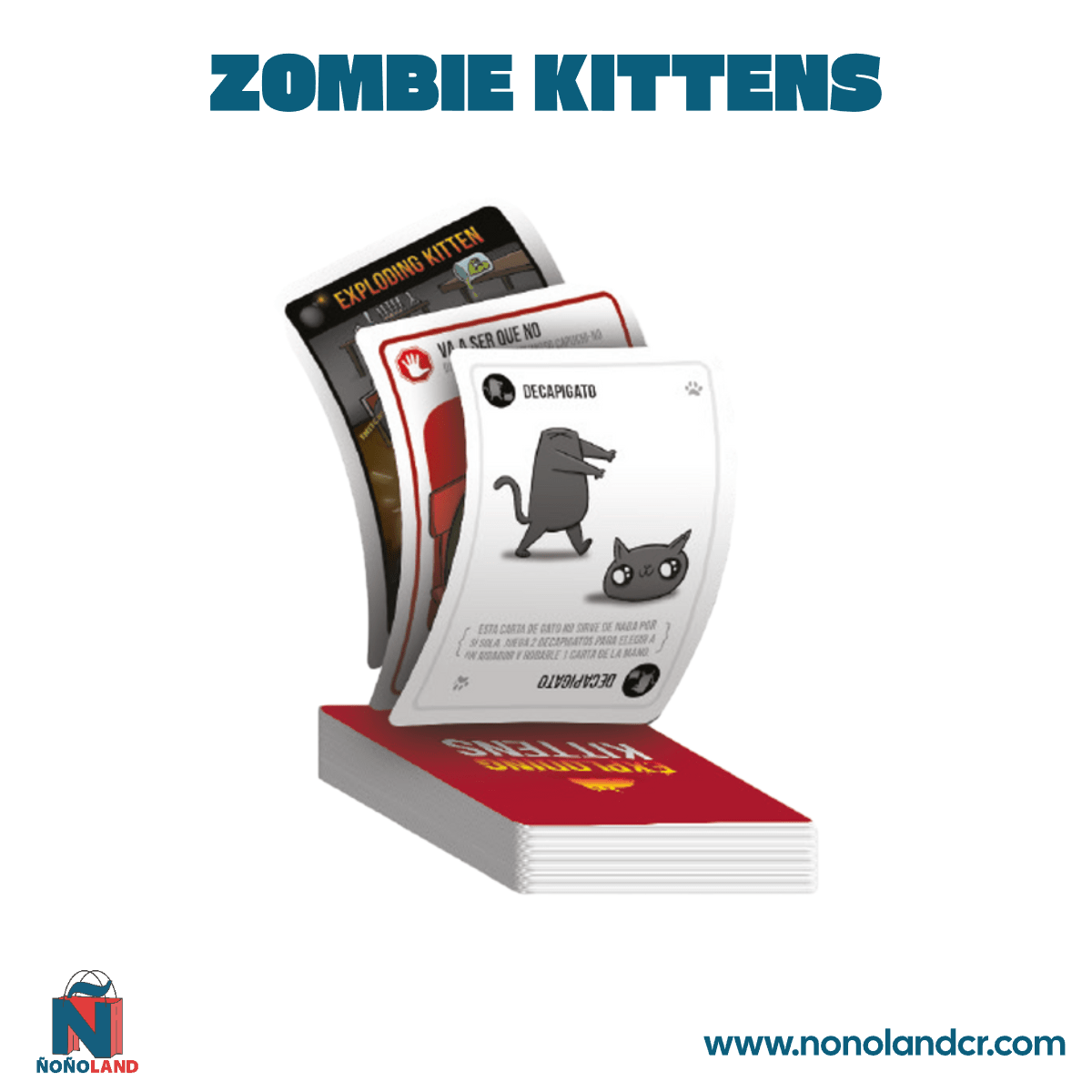Zombie Kittens (Idioma: Inglés y Español) - ÑoñolandCR