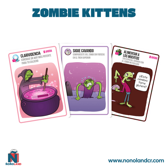 Zombie Kittens (Idioma: Inglés y Español) - ÑoñolandCR